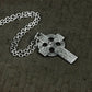Celtic Cross Relic Pendant - 925 Sterling Silver Handmade