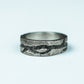 Dark Ivy 925 Silver Handmade Ring ¨C Gothic Nature-Inspired Band