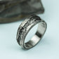 Dark Ivy 925 Silver Handmade Ring ¨C Gothic Nature-Inspired Band