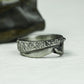 Runic Path 925 Silver Handmade Ring ¨C Engraved Ancient Symbols