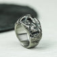Battle Scarred 925 Silver Handmade Ring ¨C Rugged Warrior Band