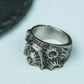 Arcane Seal 925 Silver Handmade Ring ¨C Mystic Occult Inscription