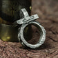 Mech Relic 925 Silver Handmade Ring ¨C Industrial Engraved Band