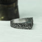 Jagged Edge 925 Silver Handmade Ring ¨C Brutalist Rough Finish