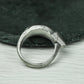 Leaf Whisper 925 Silver Handmade Ring ¨C Nature-Inspired Statement