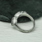 Leaf Whisper 925 Silver Handmade Ring ¨C Nature-Inspired Statement