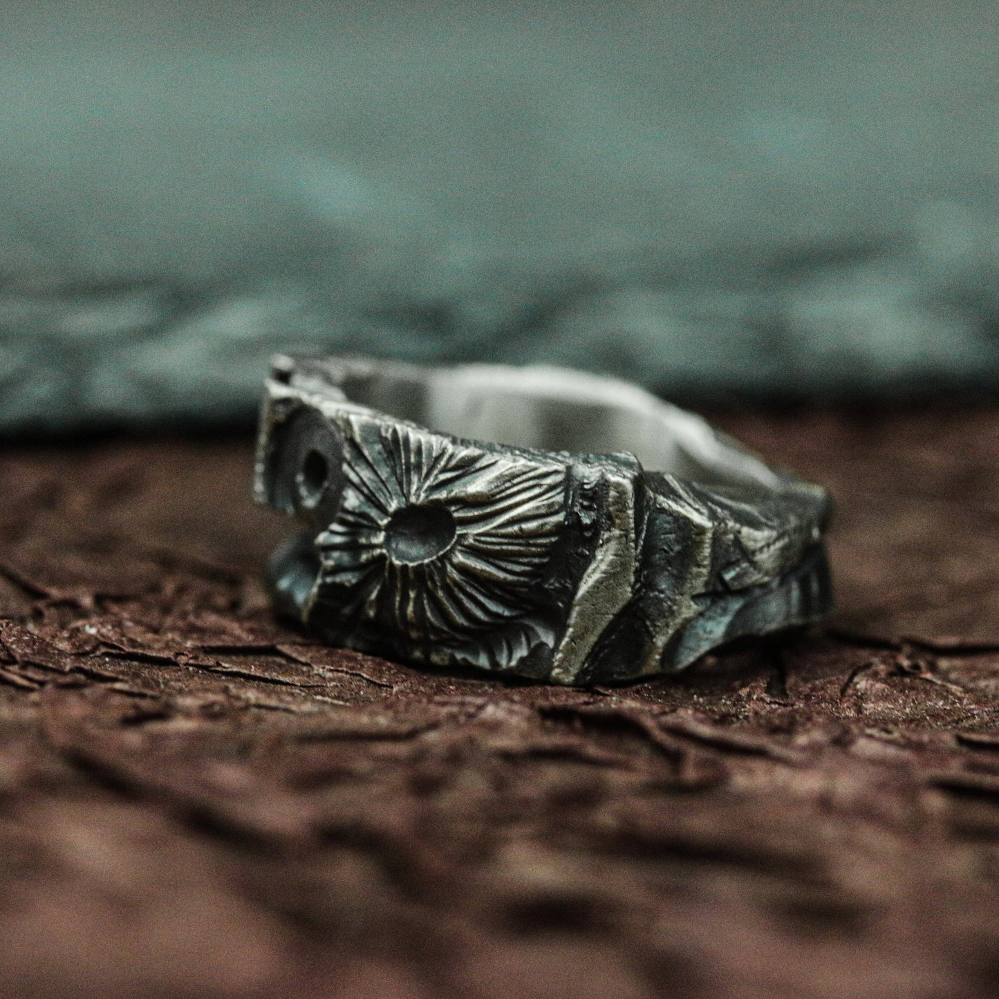 Eternal Skull 925 Silver Handmade Ring ¨C Gothic Death Symbol