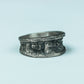 Ancient Relic 925 Silver Handmade Ring ¨C Engraved Mystic Band