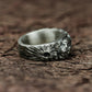 Eternal Guardian 925 Silver Handmade Ring ¨C Gothic Skull Protector