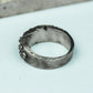 Worn Relic 925 Silver Handmade Ring ¨C Textured Ancient Band
