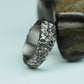 Handcrafted Textured Hammered Ring