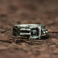 Infernal Skull 925 Silver Handmade Ring ¨C Gothic Warrior Band