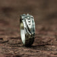 Infernal Skull 925 Silver Handmade Ring ¨C Gothic Warrior Band