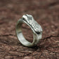 Handcrafted Silver Raw Earth Ring