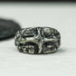 Battle Scarred 925 Silver Handmade Ring ¨C Rugged Warrior Band
