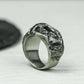 Battle Scarred 925 Silver Handmade Ring ¨C Rugged Warrior Band