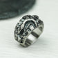 Battle Scarred 925 Silver Handmade Ring ¨C Rugged Warrior Band