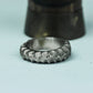 Runed Edge 925 Silver Handmade Ring ¨C Mystic Engraved Border