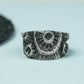 Arcane Seal 925 Silver Handmade Ring ¨C Mystic Occult Inscription