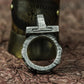 Mech Relic 925 Silver Handmade Ring ¨C Industrial Engraved Band