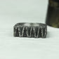 Jagged Edge 925 Silver Handmade Ring ¨C Brutalist Rough Finish
