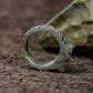 Iron Bastion 925 Silver Handmade Ring ¨C Studded Warrior Armor