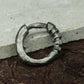 Fanged Bite 925 Silver Handmade Ring ¨C Gothic Claw Design