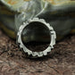Runic Guard 925 Silver Handmade Ring ¨C Engraved Mystic Shield