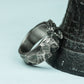 Cracked Relic 925 Silver Handmade Ring ¨C Gothic Weathered Design
