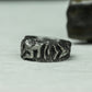 Eldritch Horror 925 Silver Handmade Ring ¨C Occult Monster Design