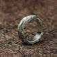 Storm Ridge 925 Silver Handmade Ring ¨C Rugged Weathered Texture