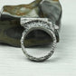 Ancient Guardian 925 Silver Handmade Ring ¨C Engraved Gothic Protector