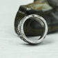 Runic Etch 925 Silver Handmade Ring ¨C Mystic Engraved Band