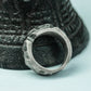 Cracked Relic 925 Silver Handmade Ring ¨C Gothic Weathered Design