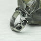 Handcrafted Silver Industrial Gear Ring
