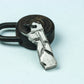 Dual Blade Warrior Keychain - Handcrafted in 925 Silver
