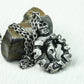Gear of Fate Steampunk Pendant - Handcrafted in 925 Silver