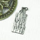 Ancient Bark Relic Pendant - 925 Silver Handcrafted