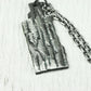 Ancient Bark Relic Pendant - 925 Silver Handcrafted