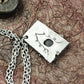 Pagan Symbol Codex Pendant - Artisan Crafted in 925 Silver