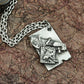 Pagan Symbol Codex Pendant - Artisan Crafted in 925 Silver