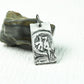 Sacred Templar Shield Pendant - Handcrafted in 925 Silver