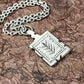 Mystic Tarot Card Pendant - Artisan Crafted in 925 Silver