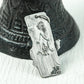 Angel Wing Scroll Amulet - Handcrafted in 925 Silver