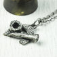 Forged Ruin Pendant - 925 Silver Handcrafted