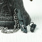 Cross Fragment Pendant - 925 Silver Handmade, Charred Relic of Faith and Ruin