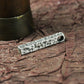 Runic Talisman Pillar Pendant - Artisan Crafted in 925 Silver