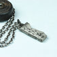 Dual Blade Warrior Keychain - Handcrafted in 925 Silver