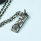 Dual Blade Warrior Keychain - Handcrafted in 925 Silver