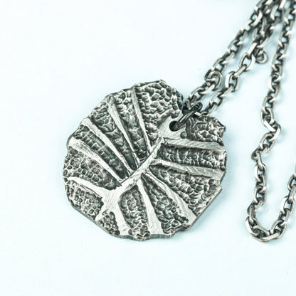 Ancient Nordic Compass Pendant - Artisan Crafted in 925 Silver